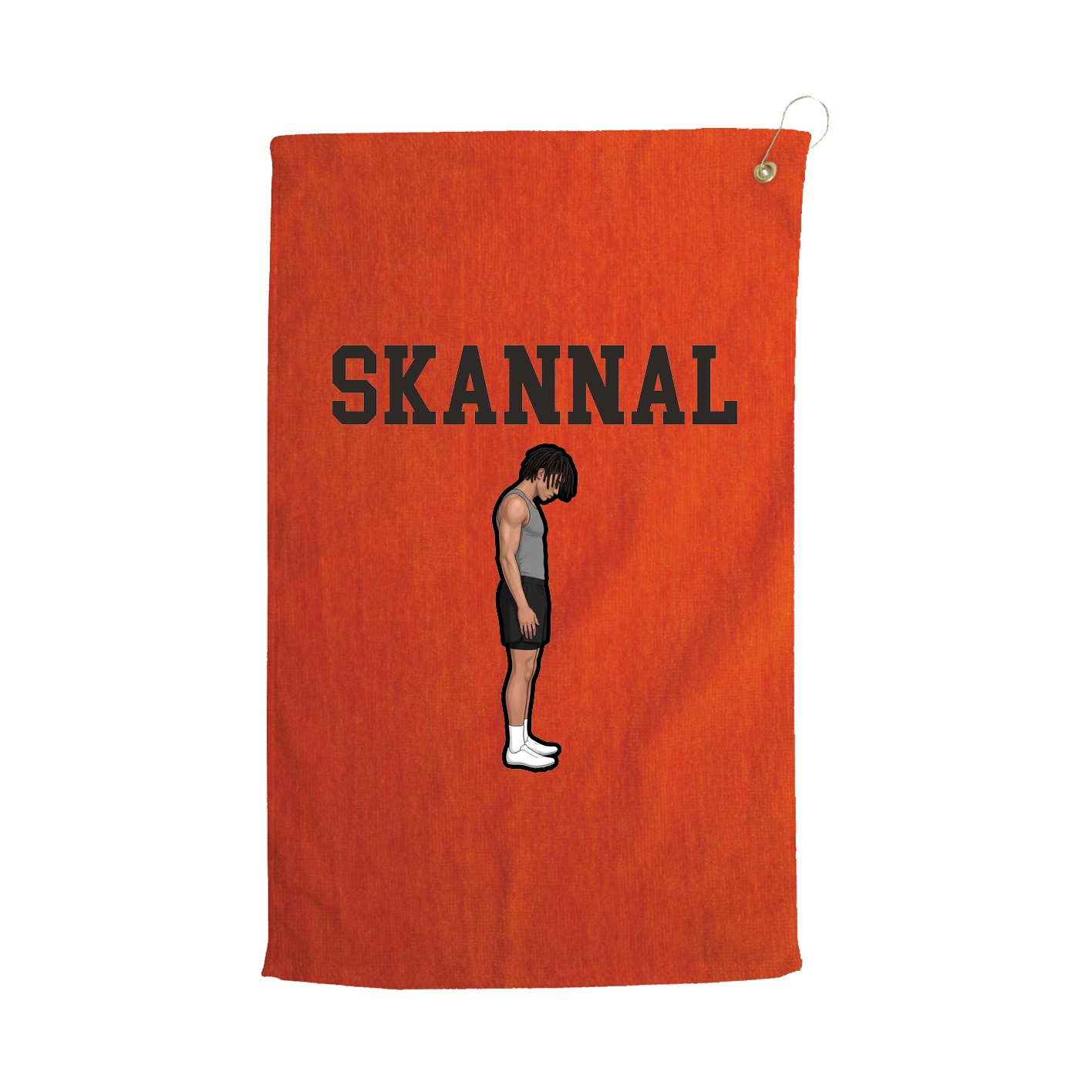 Golf Towel — Shirsey in Orange