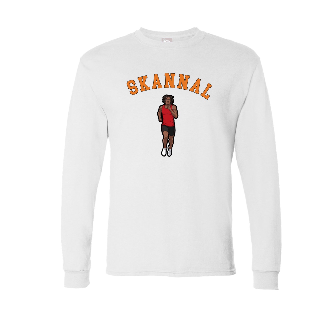 Long Sleeve Tee — Shirsey Arch in White