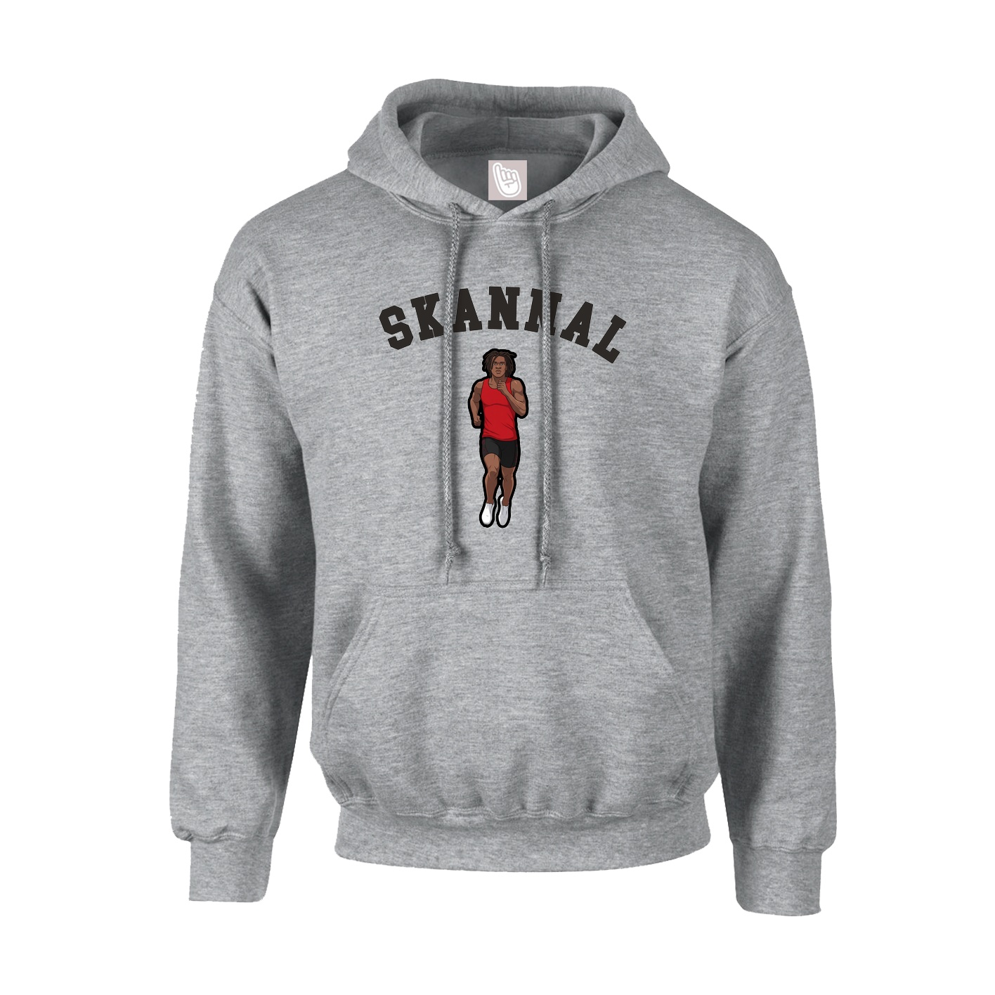 Youth Hoodie — Shirsey Arch in Grey