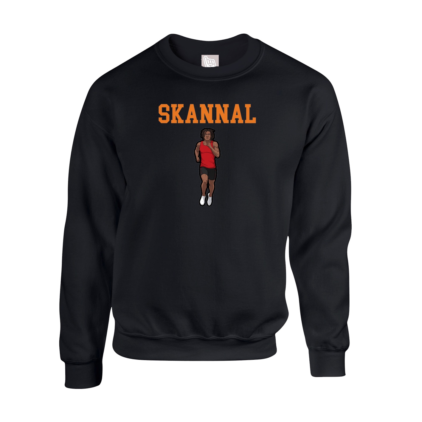 Fleece Crew — Shirsey in Black