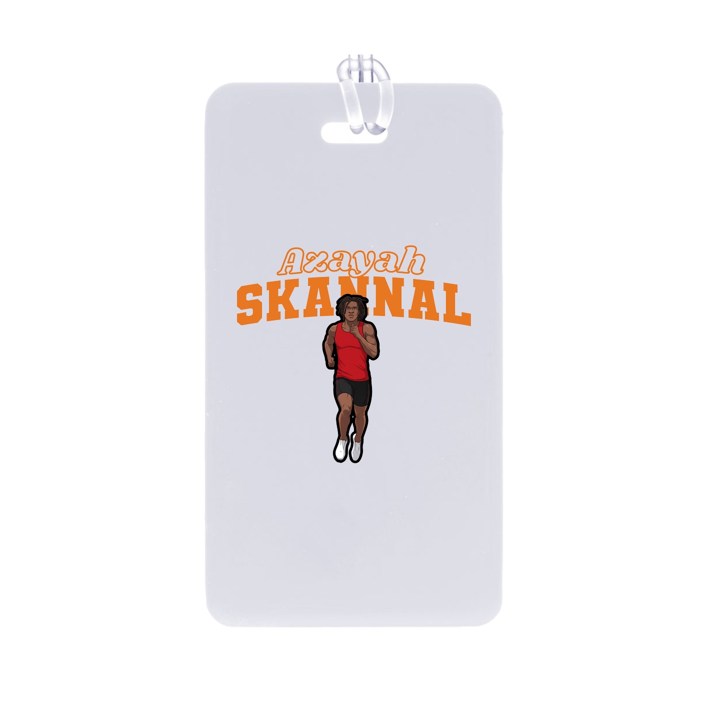 Bag Tag — Name Arch in Classic