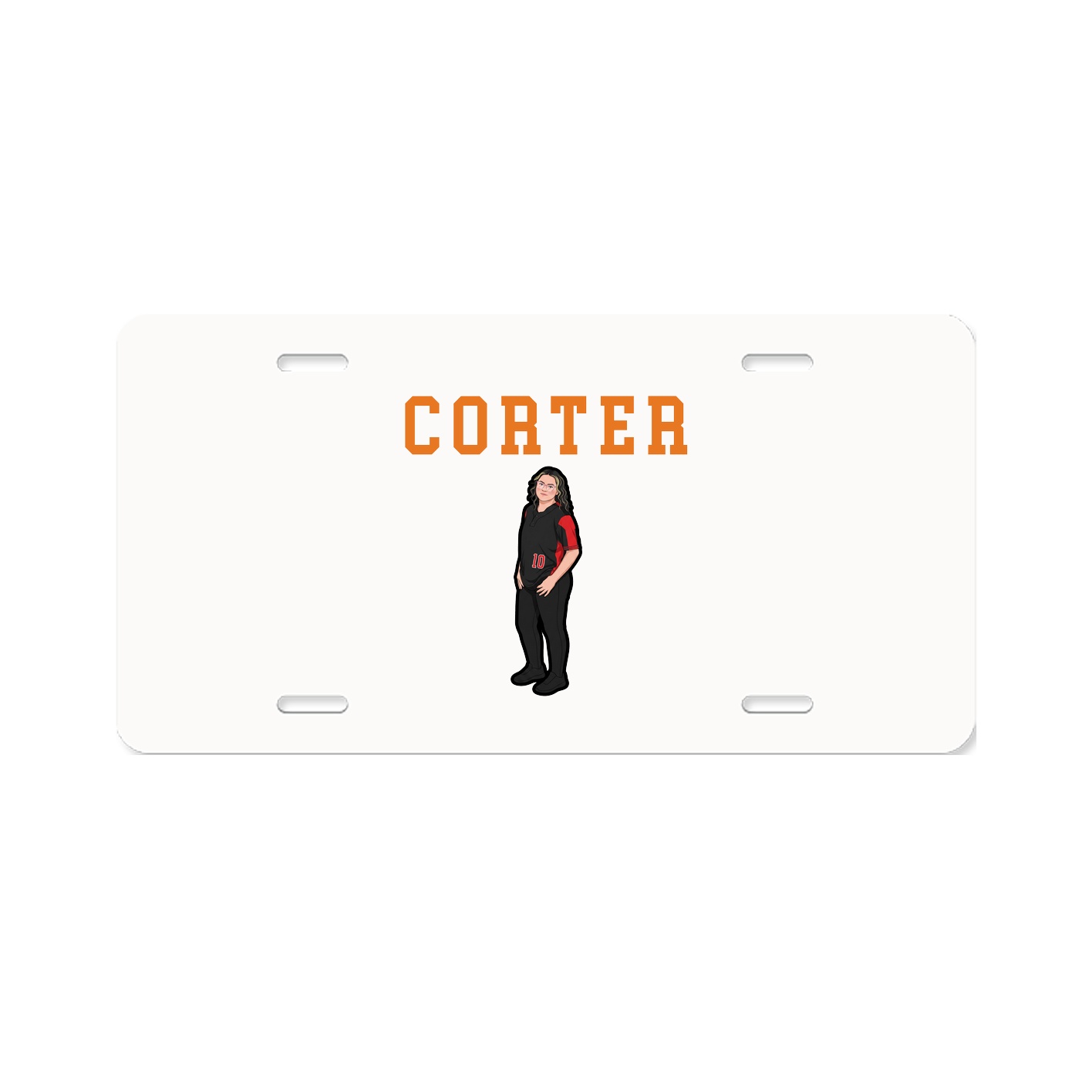 License Plate — Shirsey in Classic