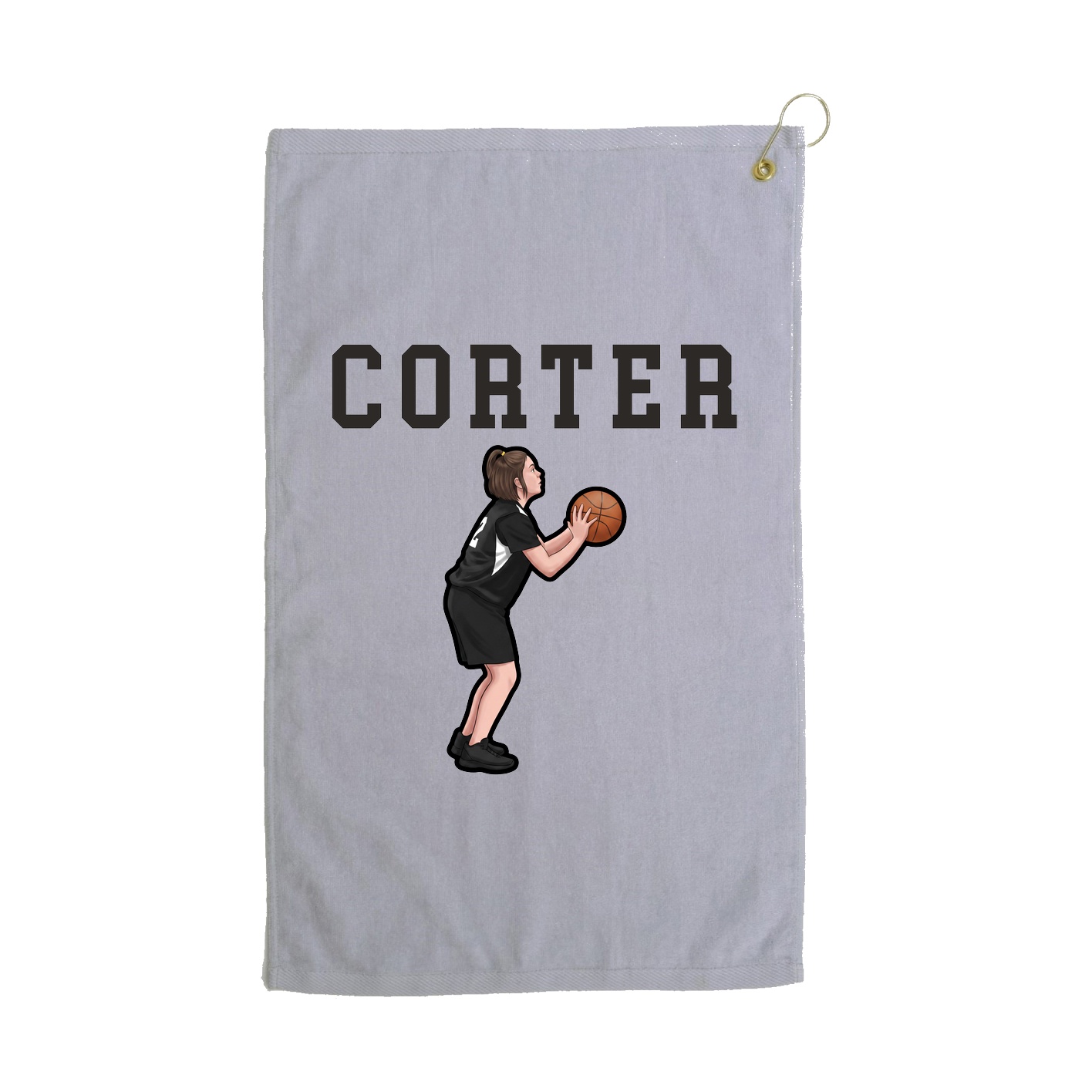 Golf Towel — Shirsey in Grey