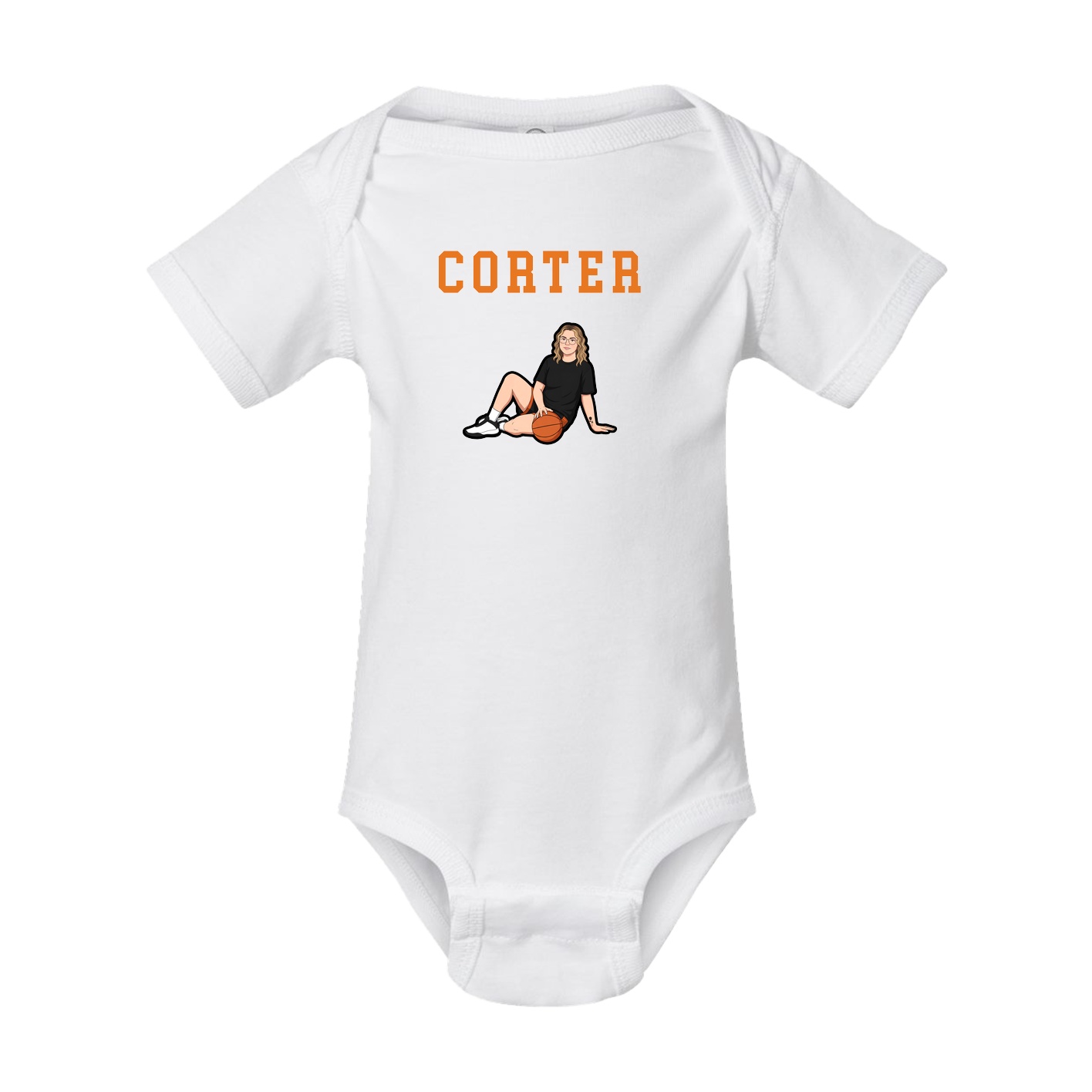 Baby Onesie — Shirsey in White