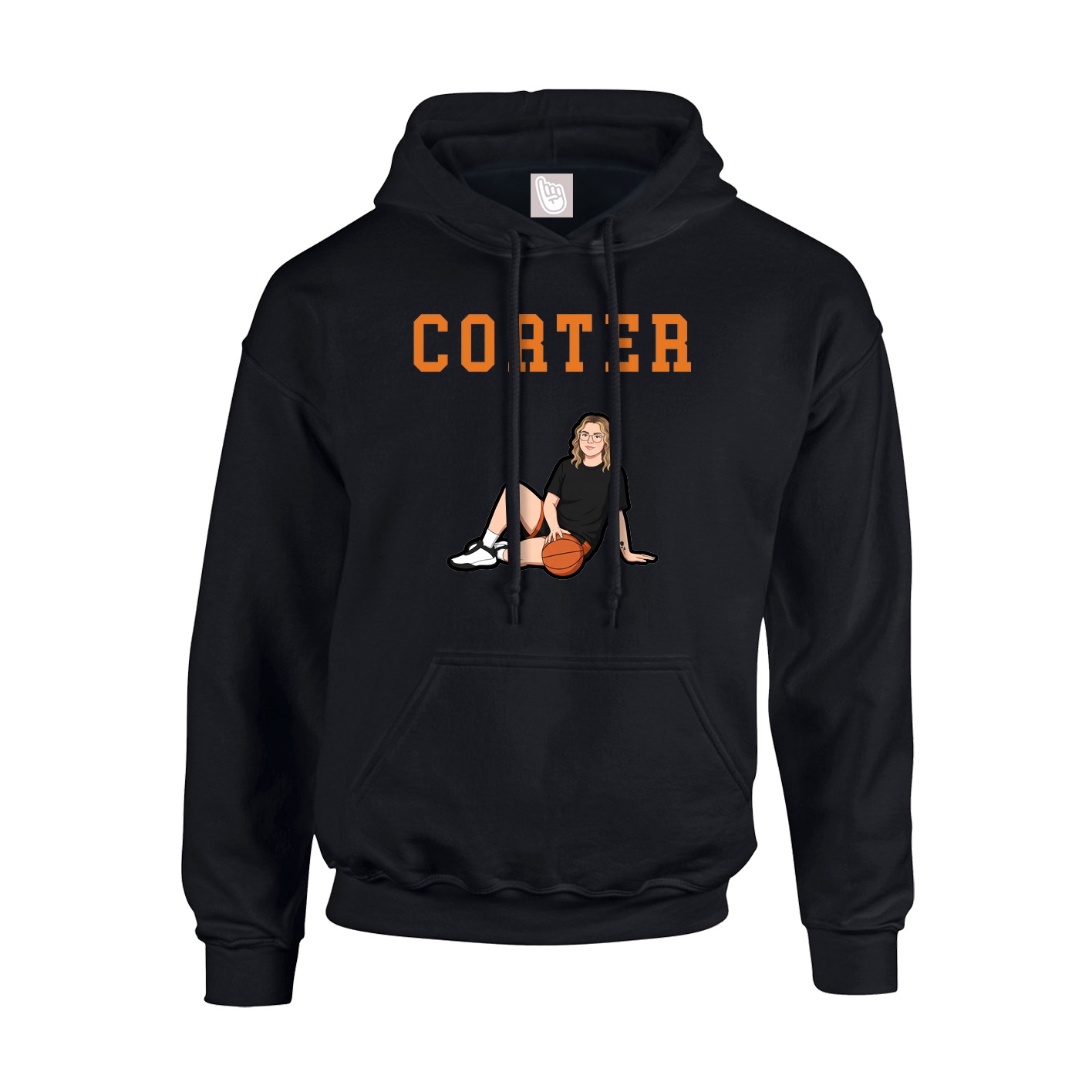 Youth Hoodie — Shirsey in Black