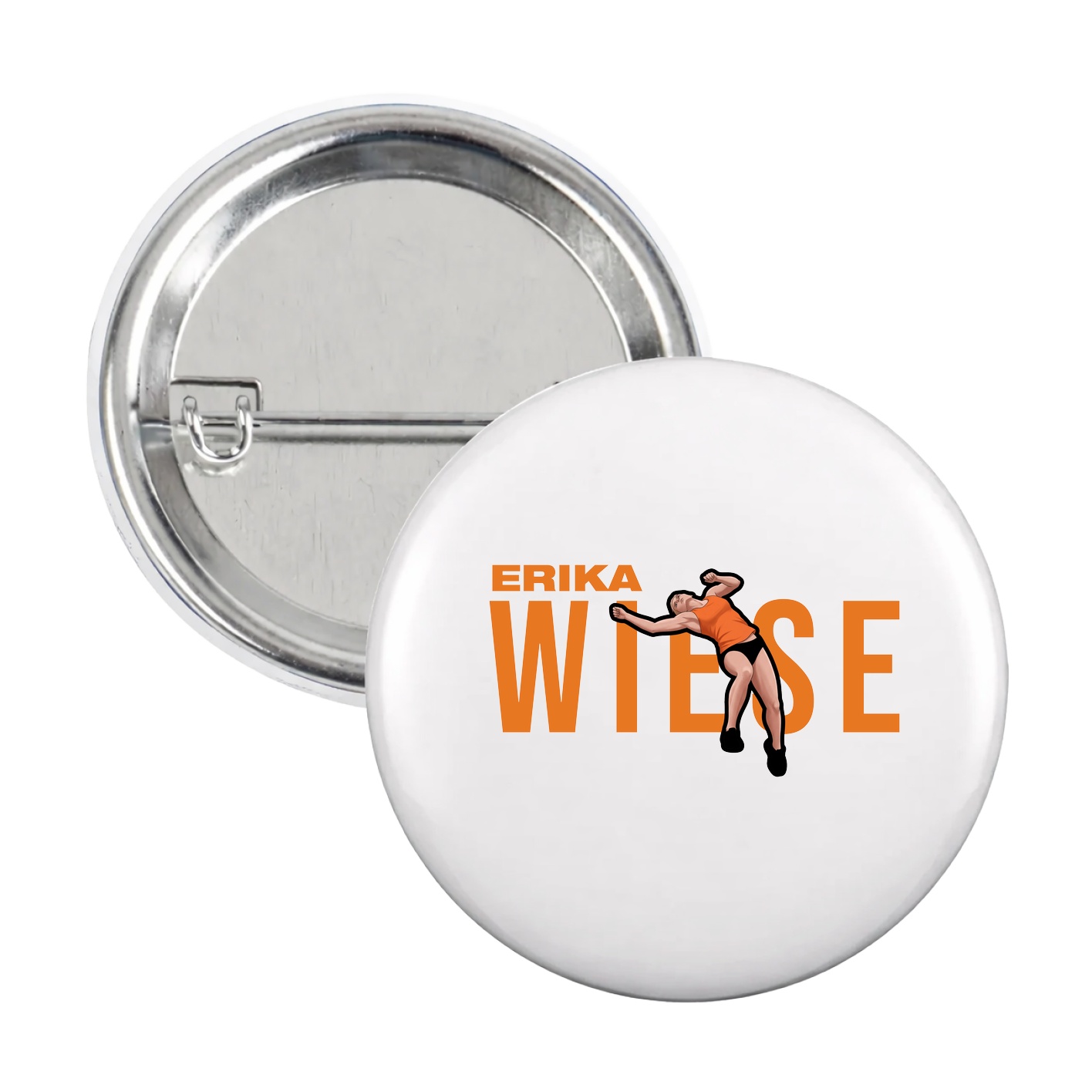 Game Day Button — Player Name in White