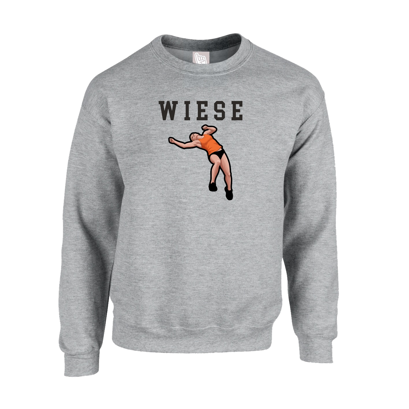 Fleece Crew — Shirsey in Grey