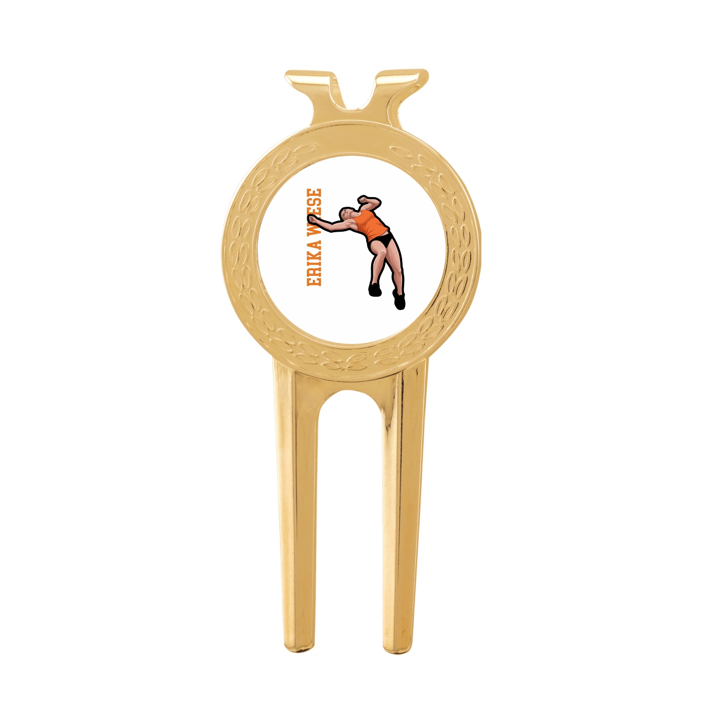 Divot Tool with Ball Marker — Name Vertical in Classic