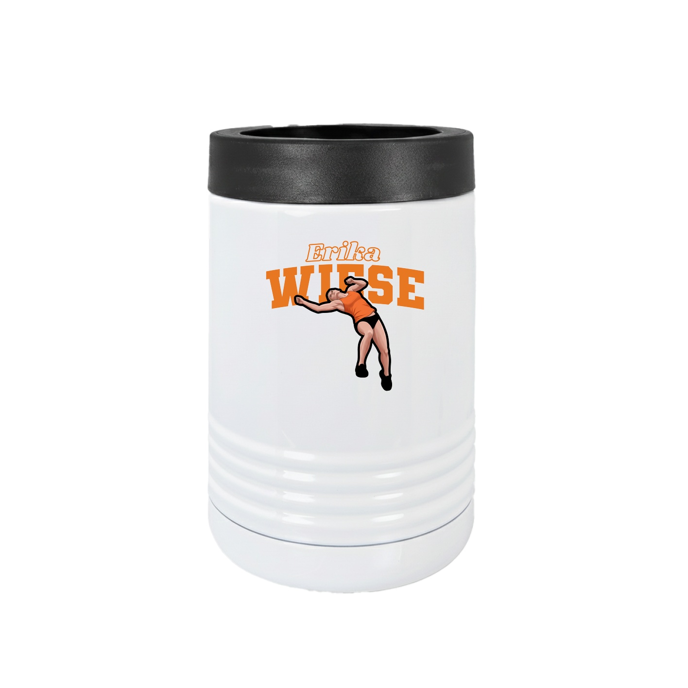 Beverage Holder — Name Arch in White