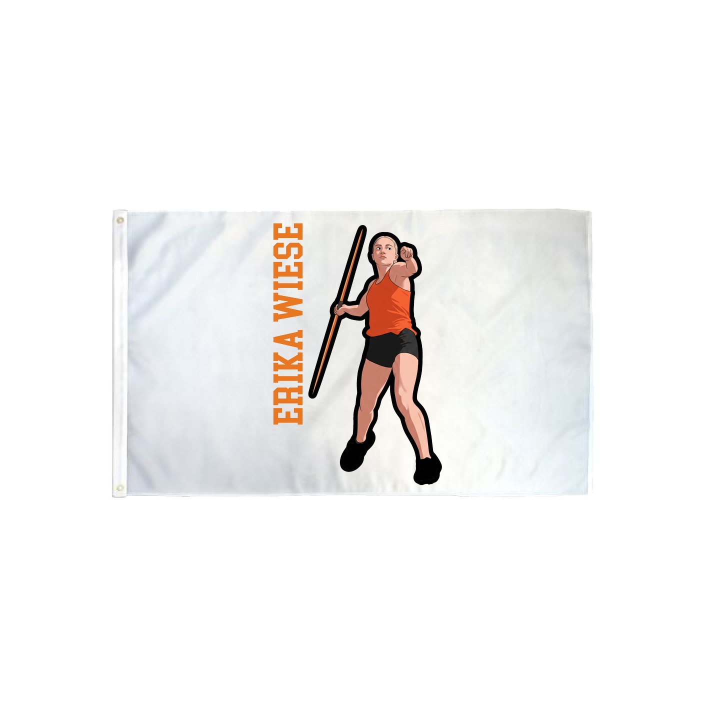 3x5 Flag — Name Vertical in Classic