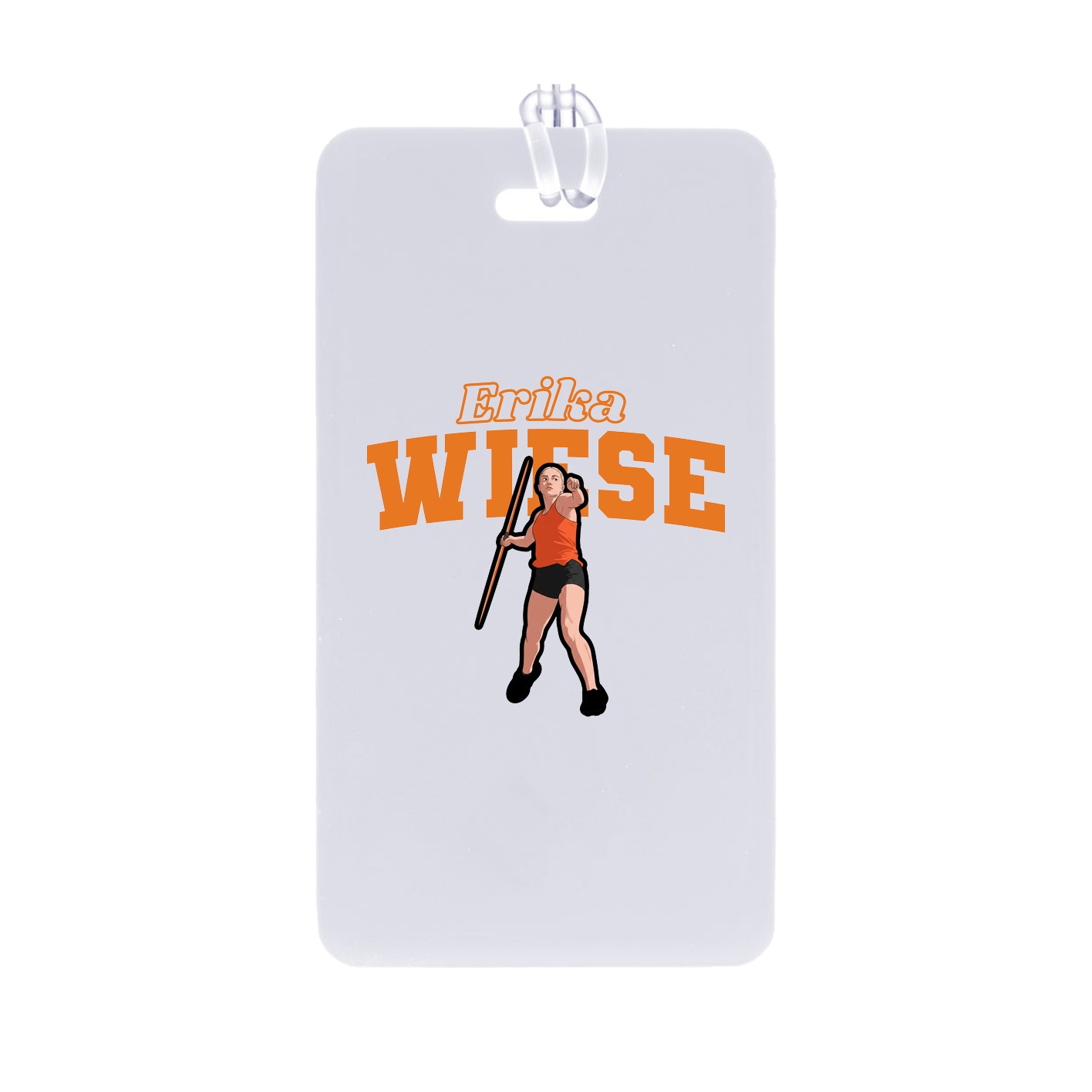Bag Tag — Name Arch in Classic