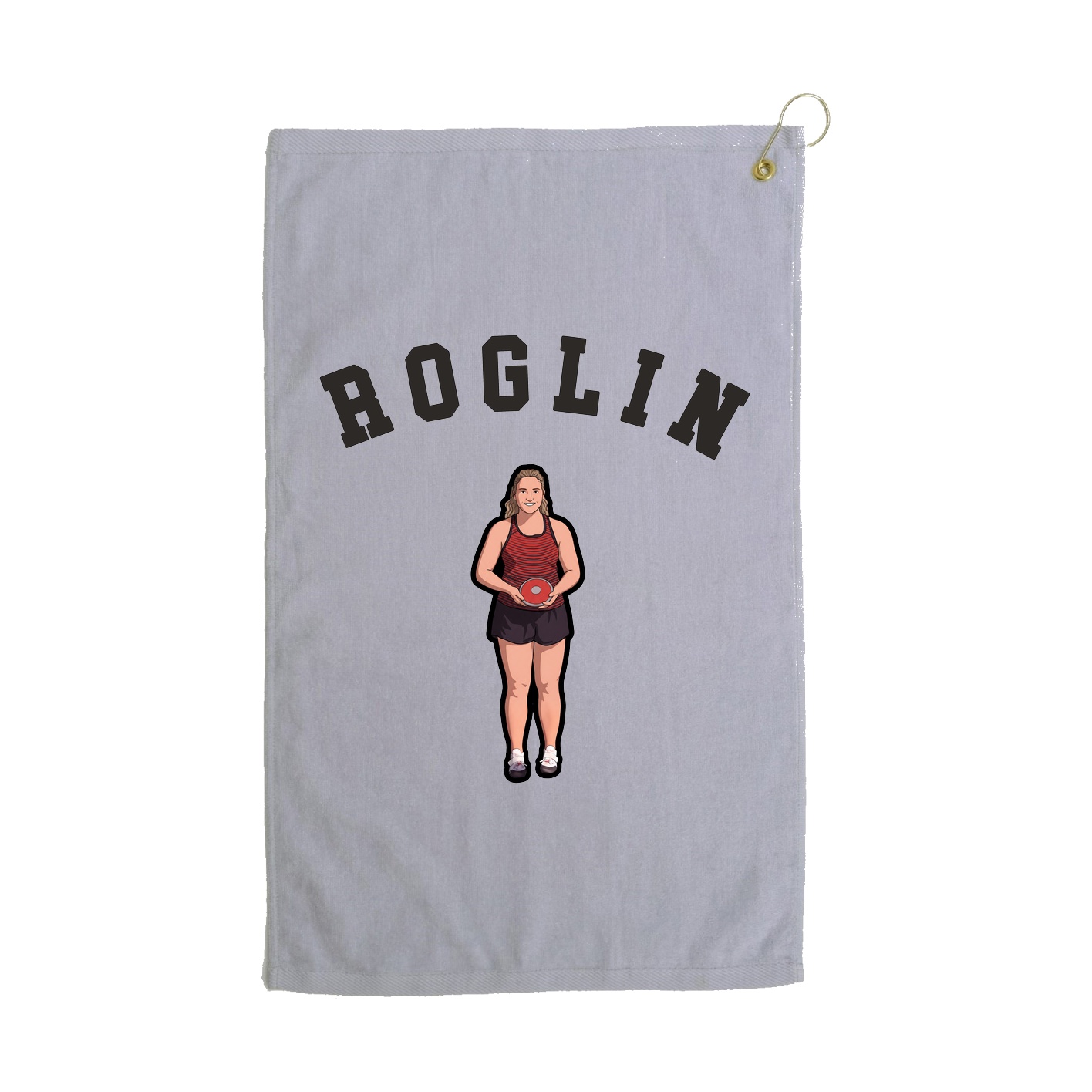 Golf Towel — Shirsey Arch in Grey