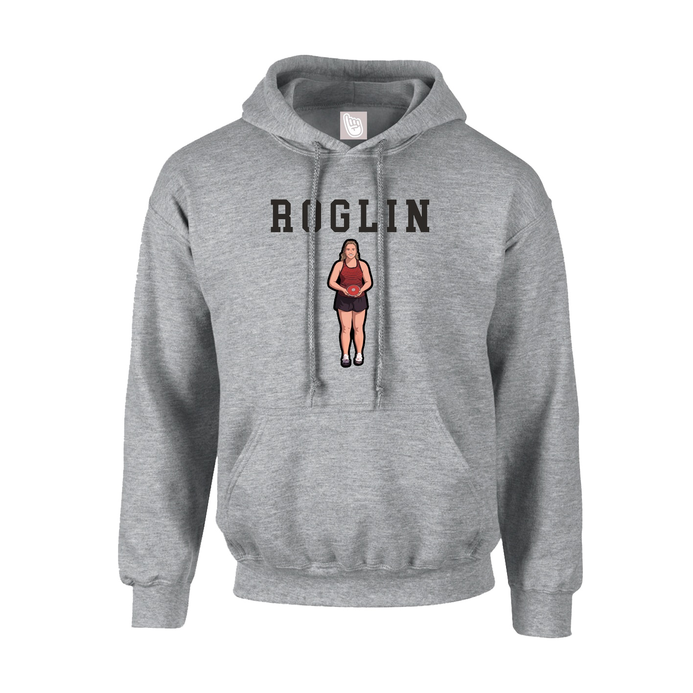 Hoodie — Shirsey in Grey