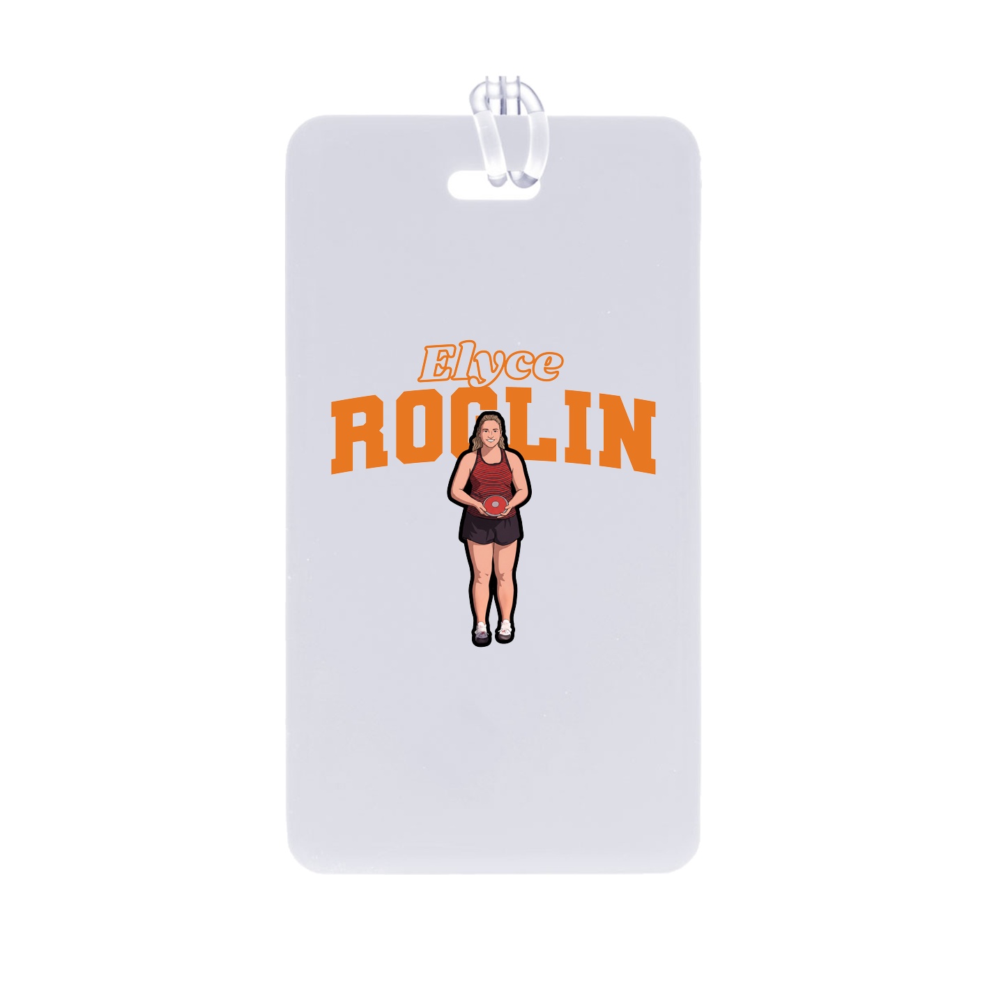 Bag Tag — Name Arch in Classic