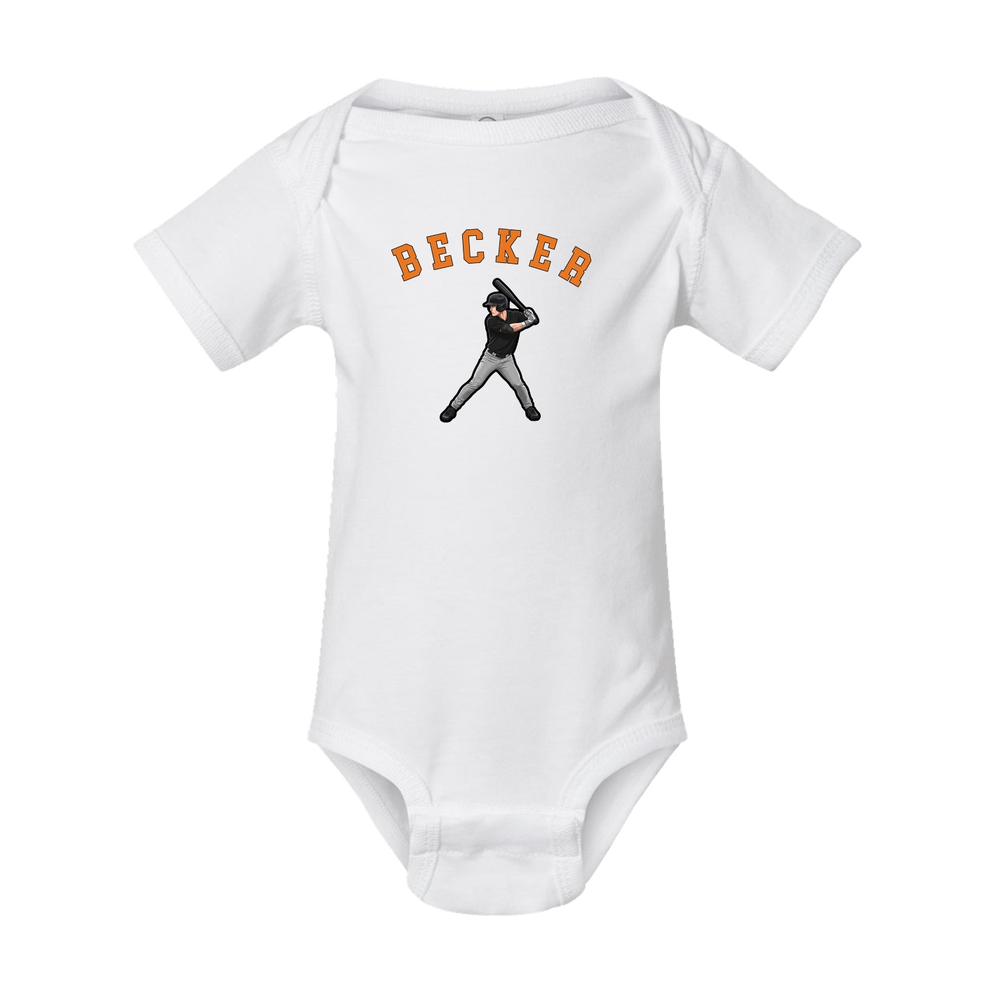 Baby Onesie — Shirsey Arch in White