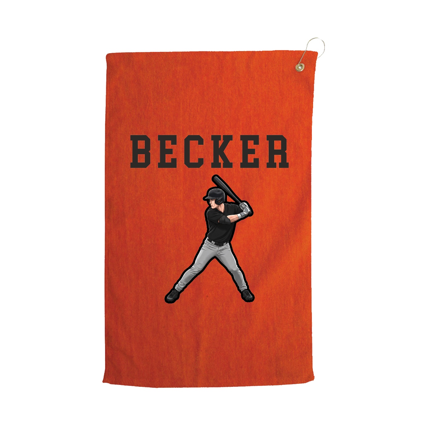Golf Towel — Shirsey in Orange