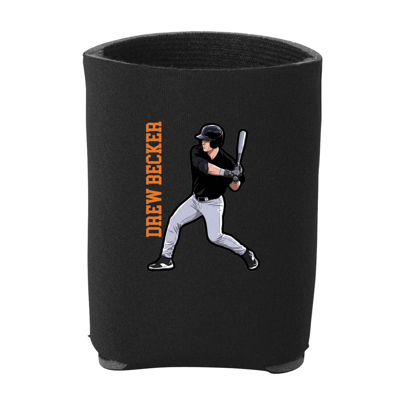 Can Holder — Name Vertical in Black