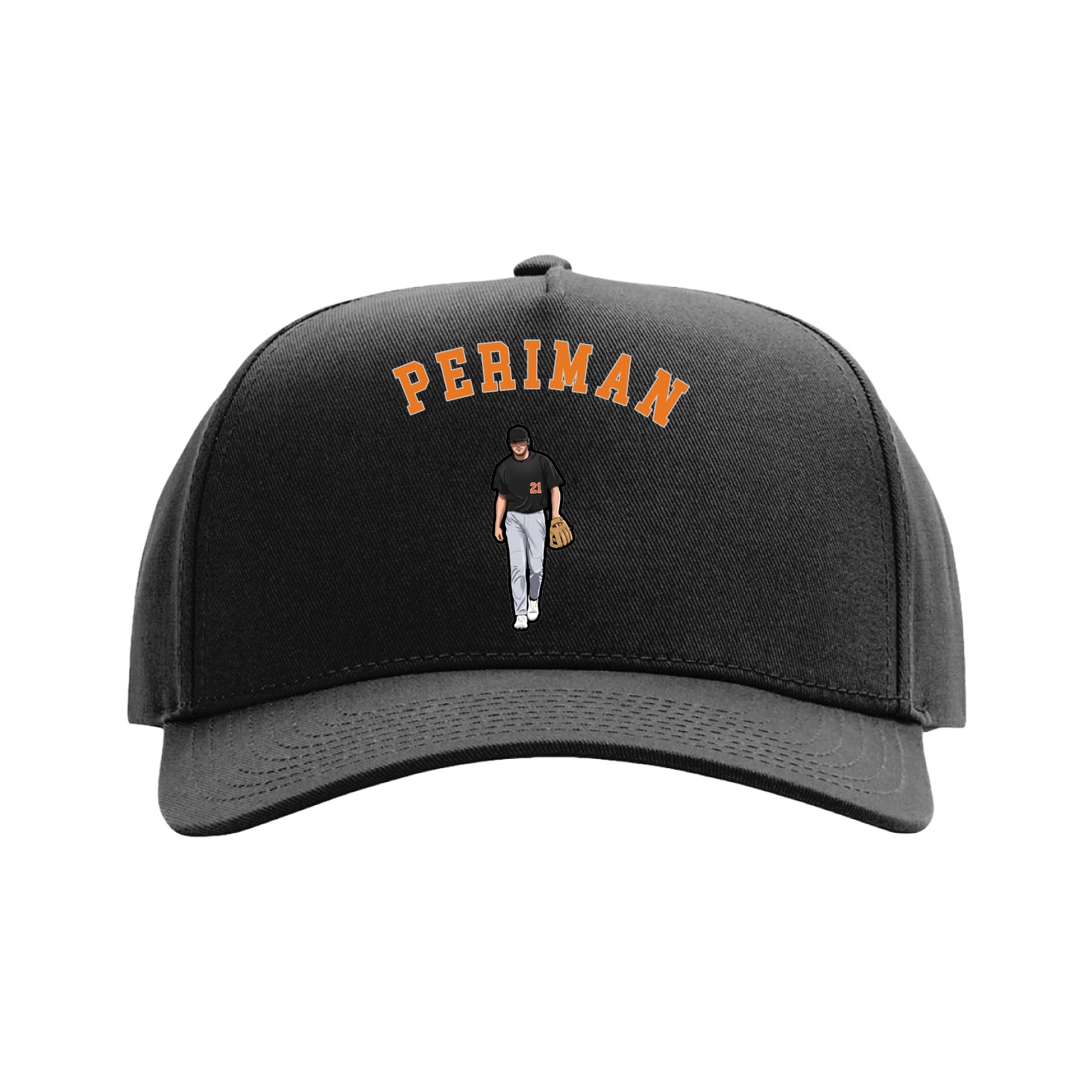 Full Fabric Five-Panel Champ Cap