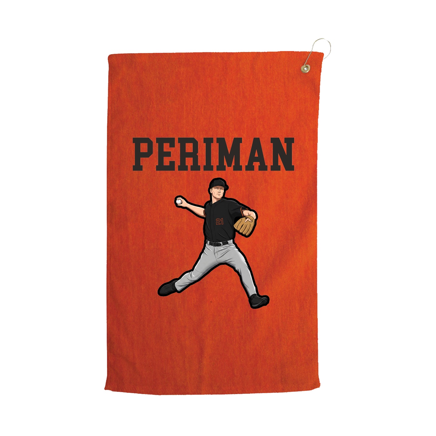 Golf Towel — Shirsey in Orange
