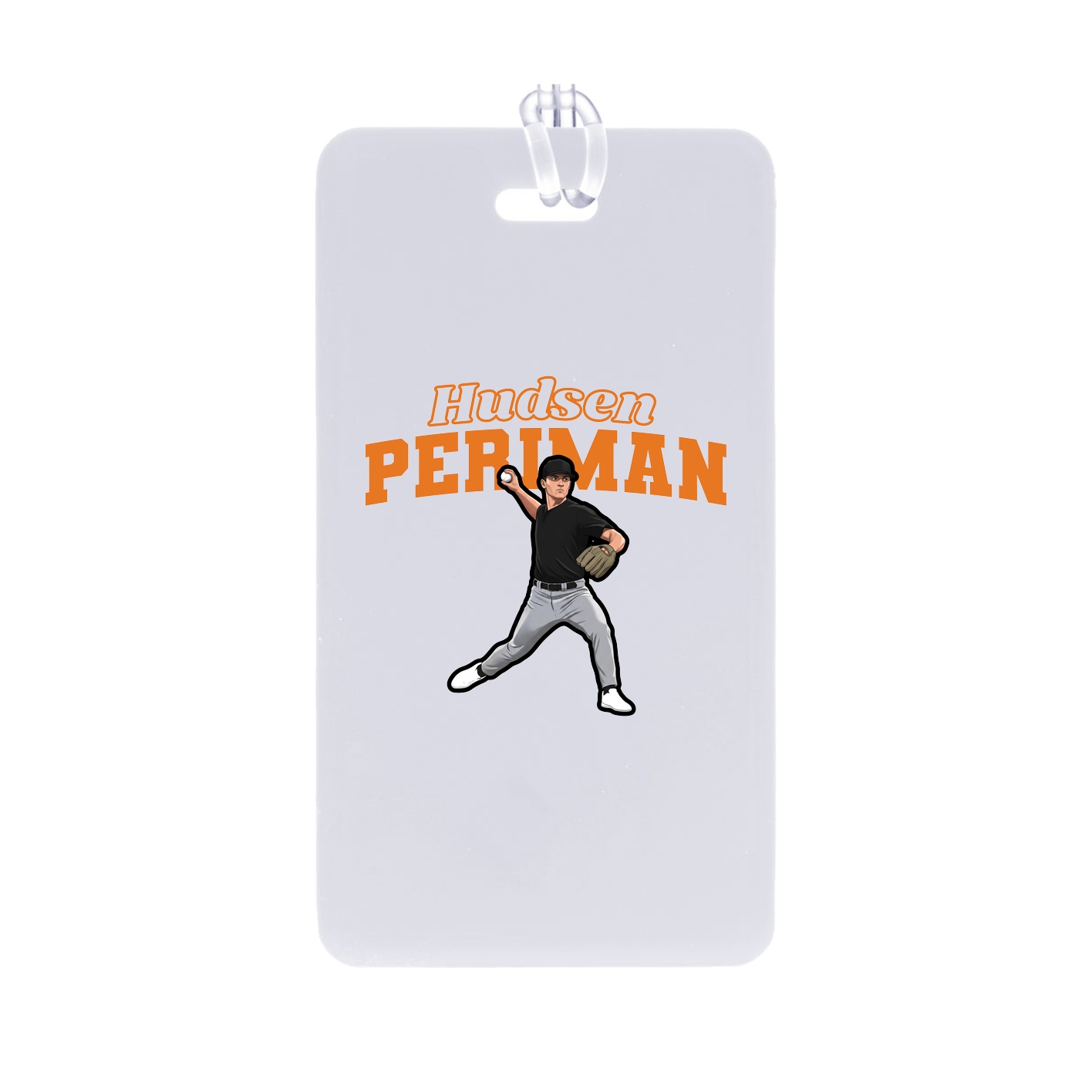 Bag Tag — Name Arch in Classic