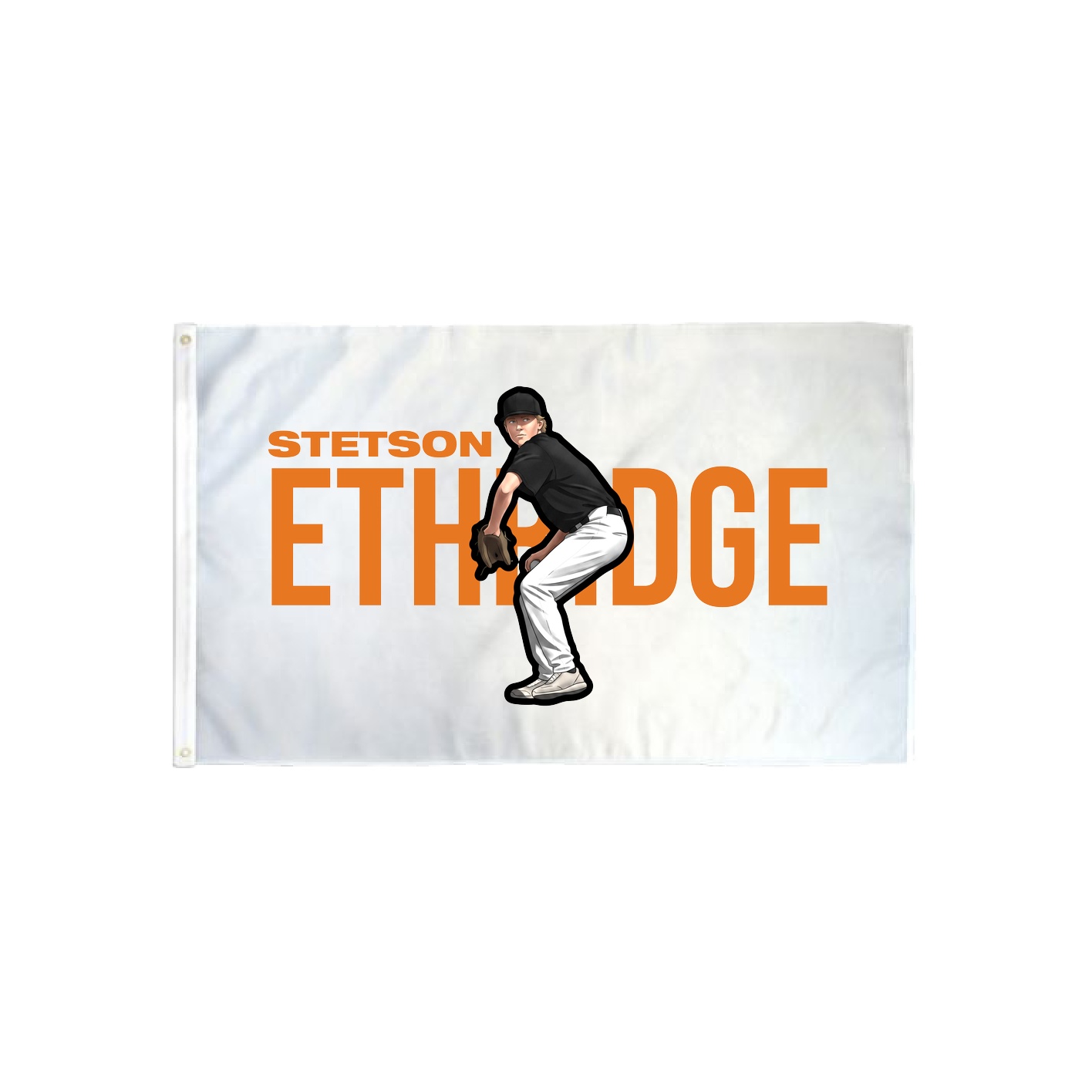 3x5 Flag — Player Name in Classic