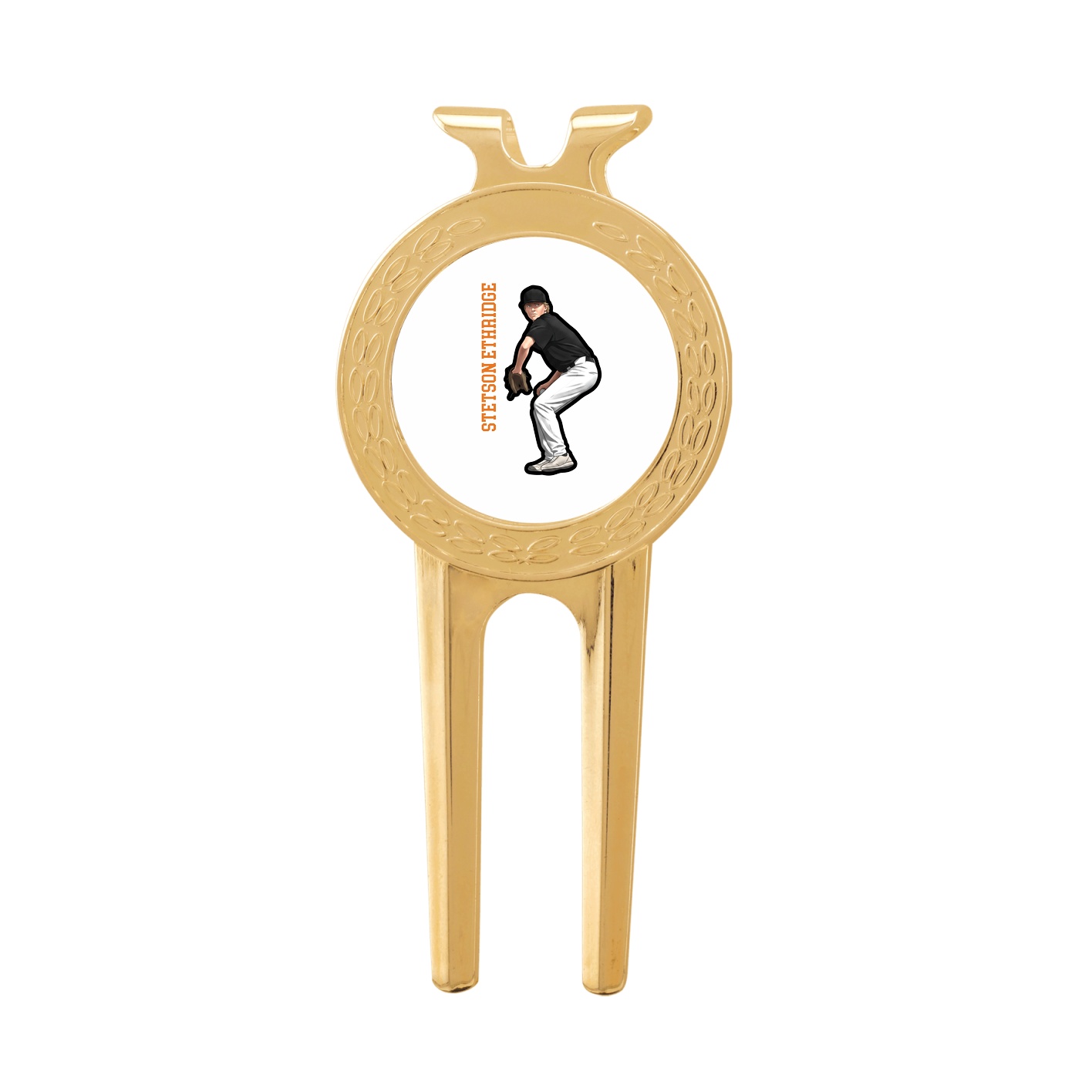 Divot Tool with Ball Marker — Name Vertical in Classic