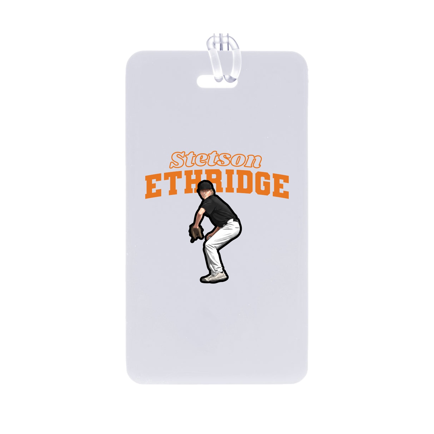 Bag Tag — Name Arch in Classic