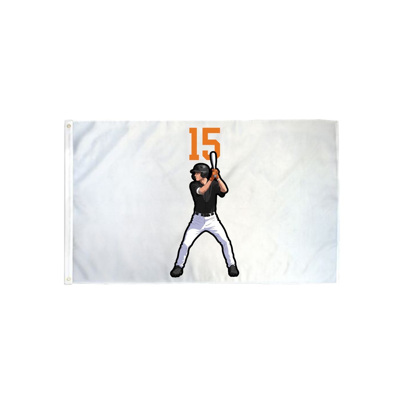 3x5 Flag — Number Top in Classic