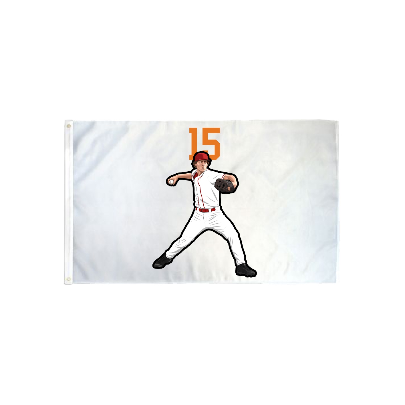 3x5 Flag — Number Top in Classic