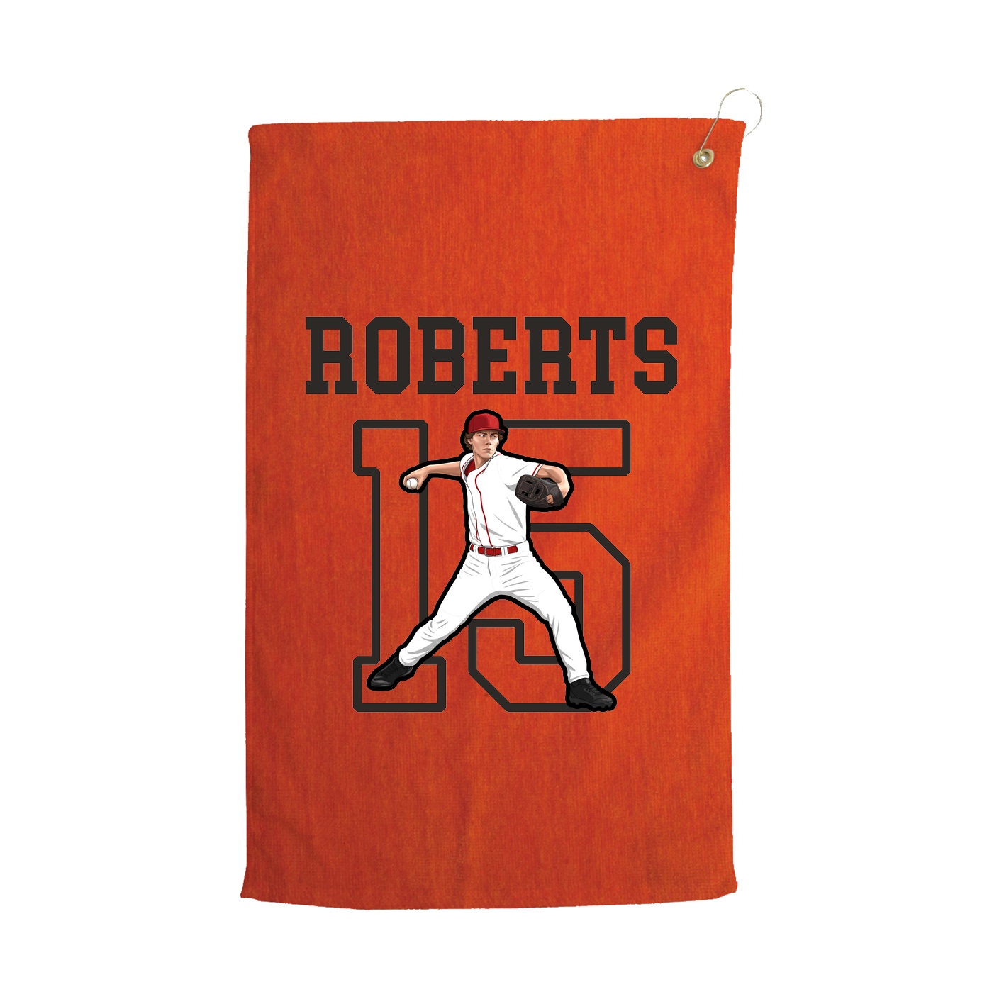 Golf Towel — Shirsey in Orange