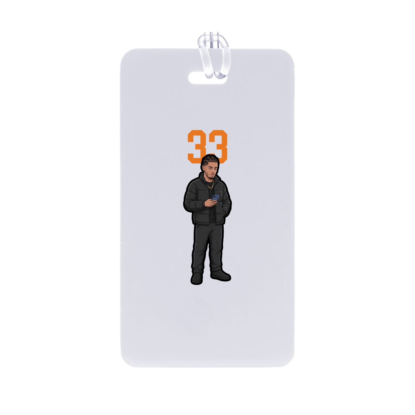 Bag Tag — Number Top in Classic