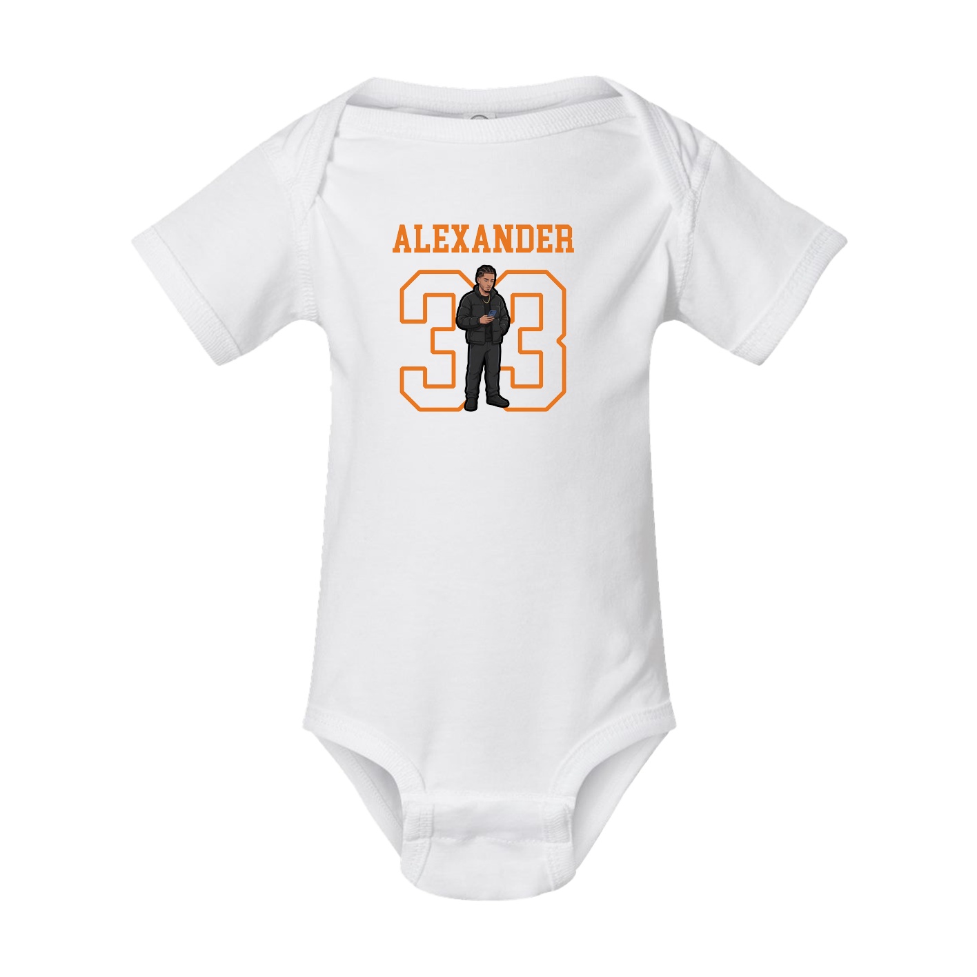 Baby Onesie — Shirsey in White