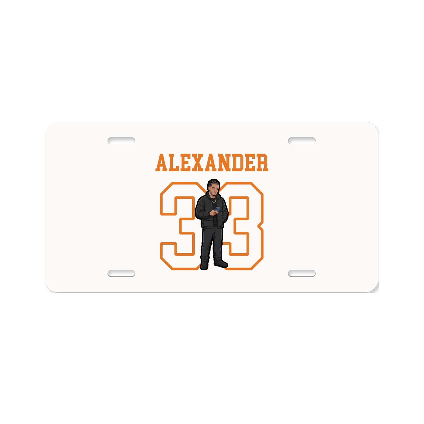 License Plate — Shirsey in Classic