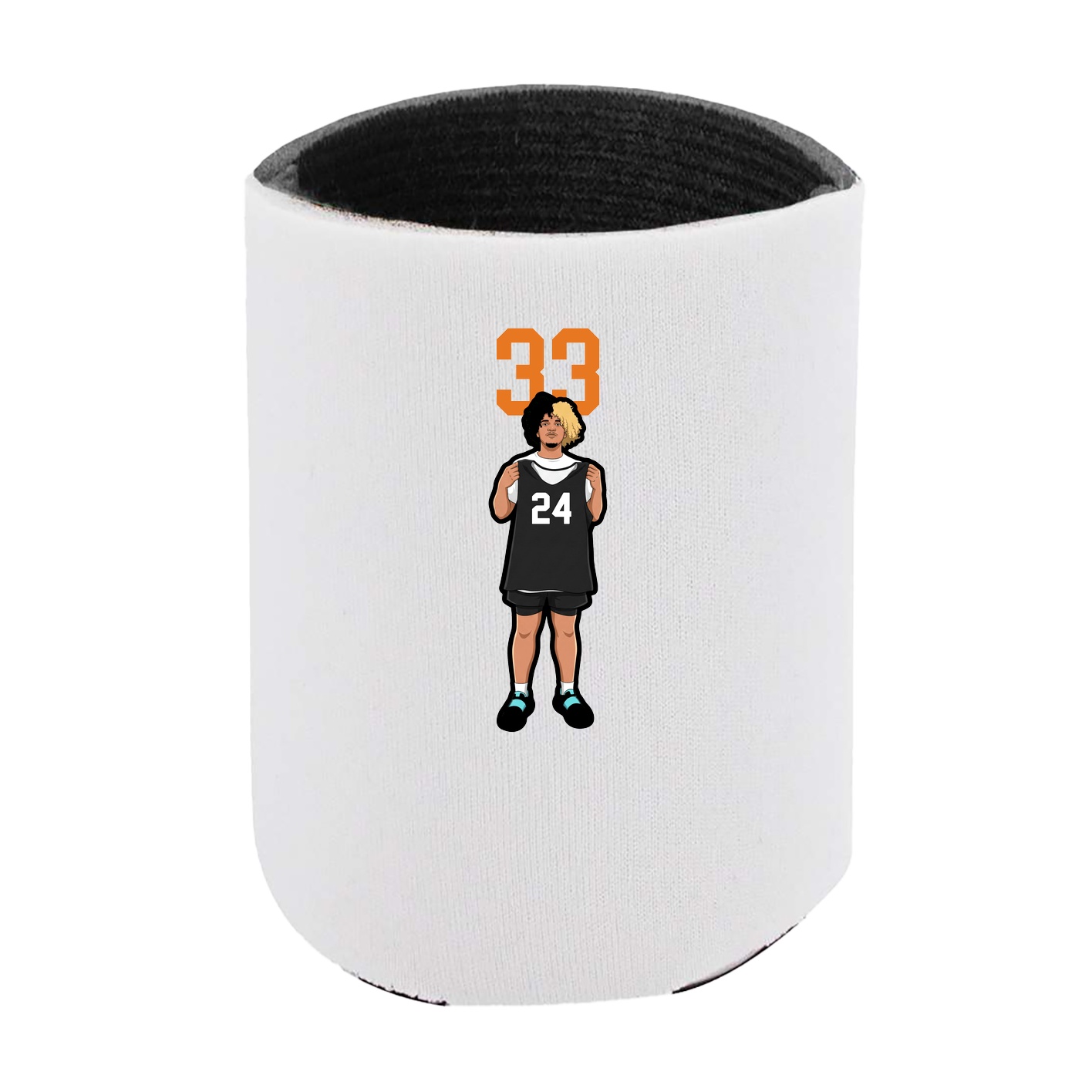 Can Holder — Number Top in White
