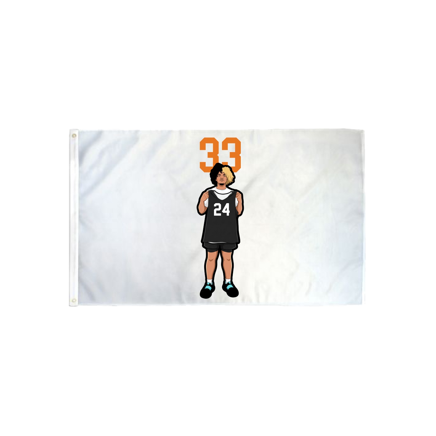 3x5 Flag — Number Top in Classic