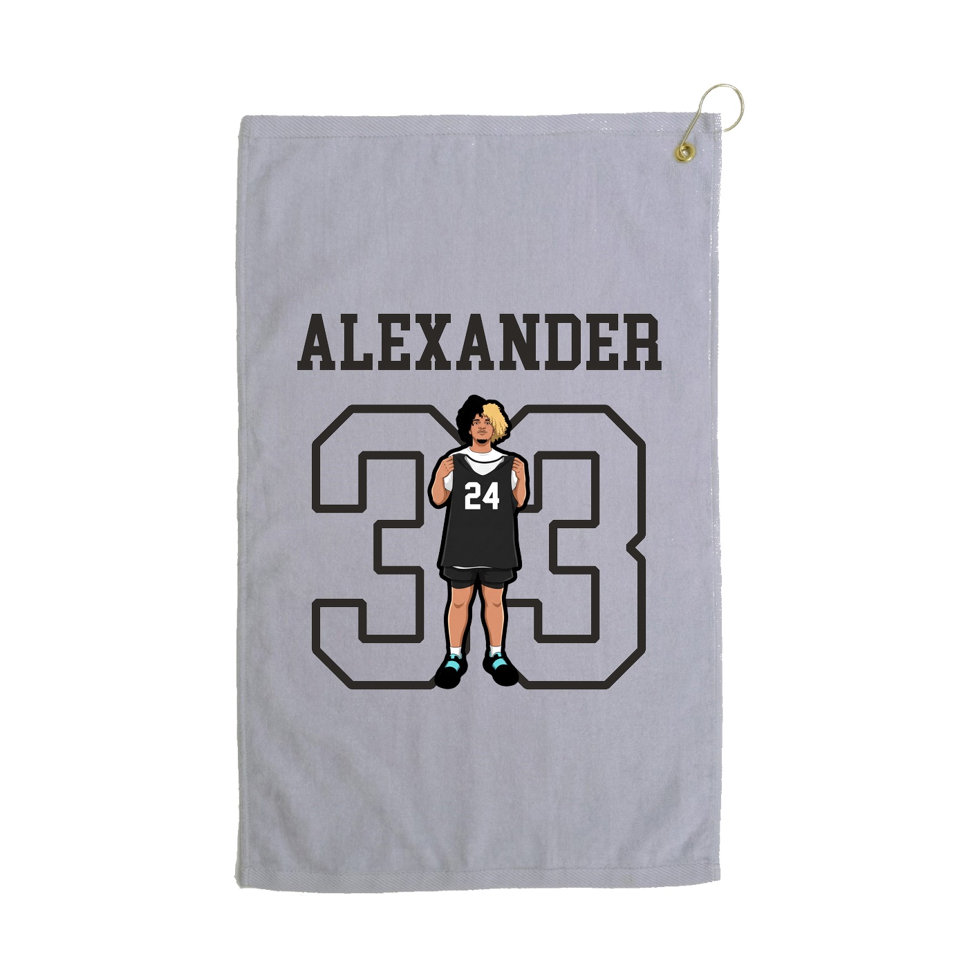 Golf Towel — Shirsey in Grey