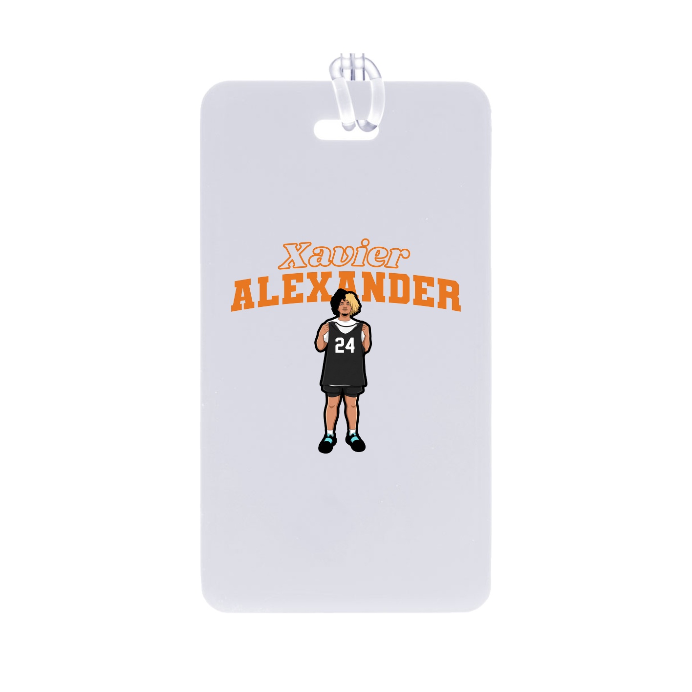 Bag Tag — Name Arch in Classic