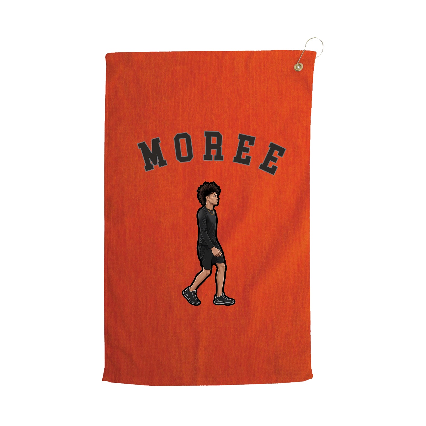 Golf Towel — Shirsey Arch in Orange