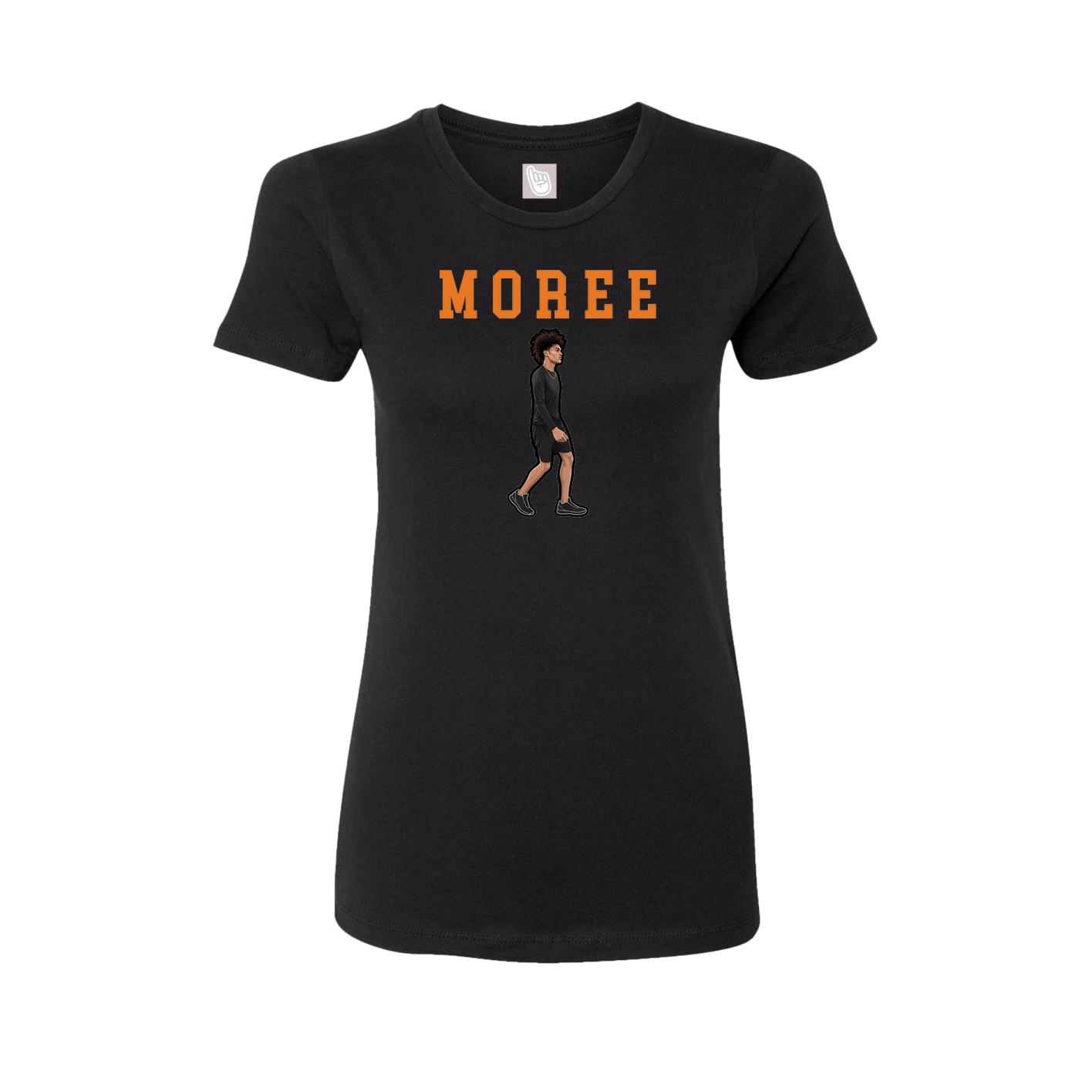 Fitted Women's Tee — Shirsey in Black