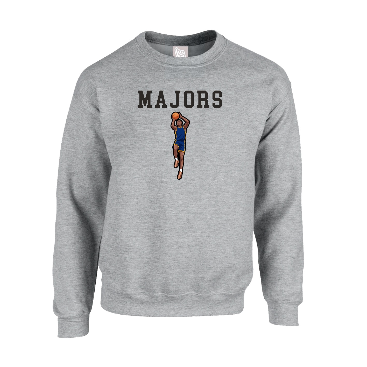 Fleece Crew — Shirsey in Grey