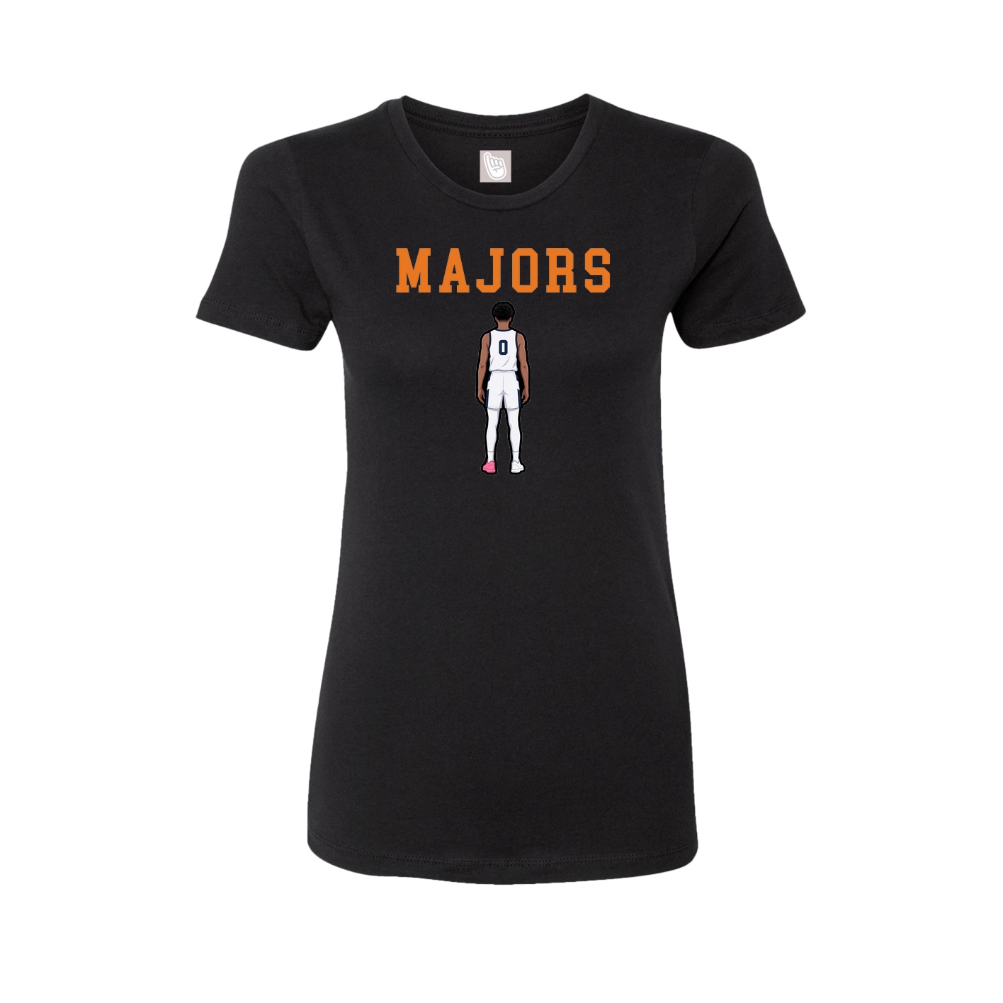 Fitted Women's Tee — Shirsey in Black