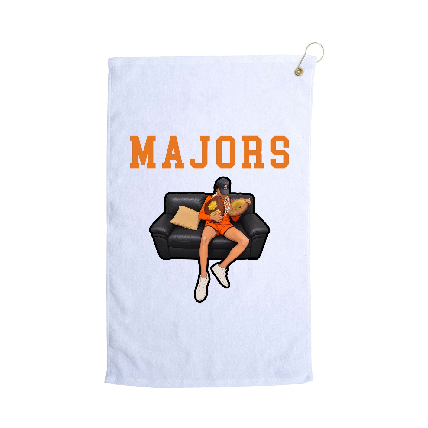 Golf Towel — Shirsey in White