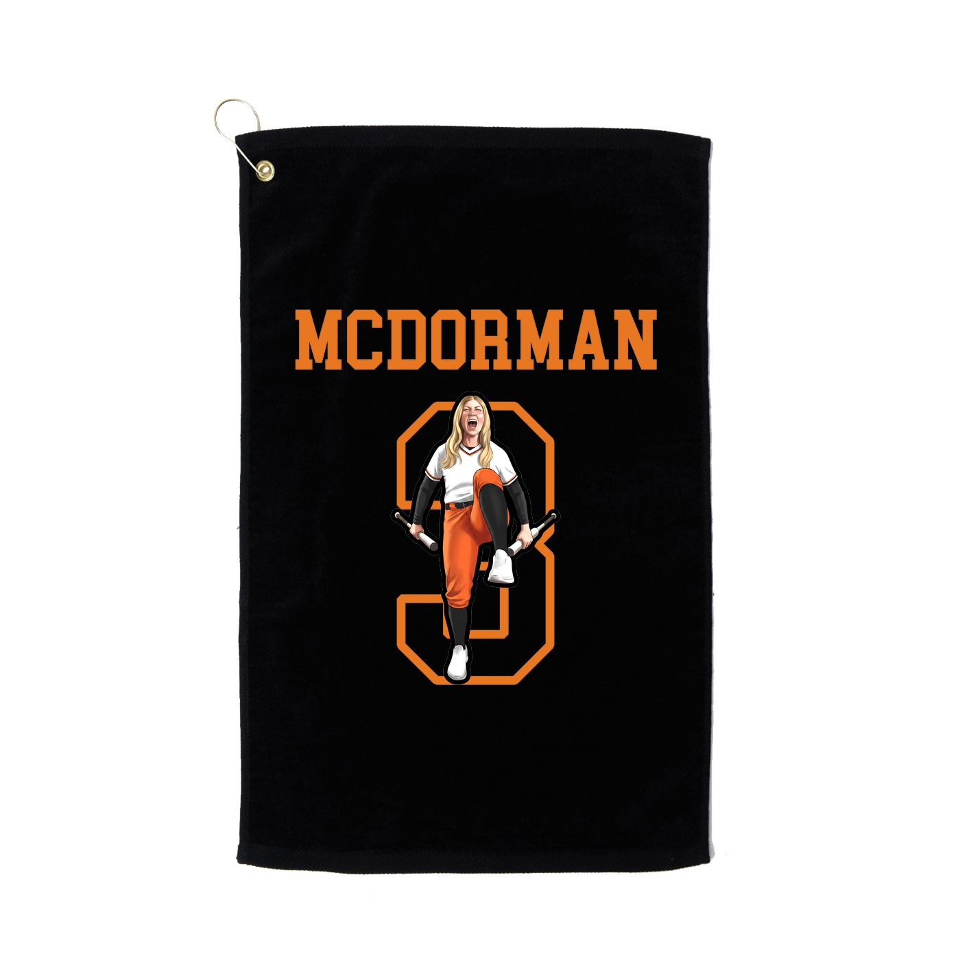 Golf Towel — Shirsey in Black