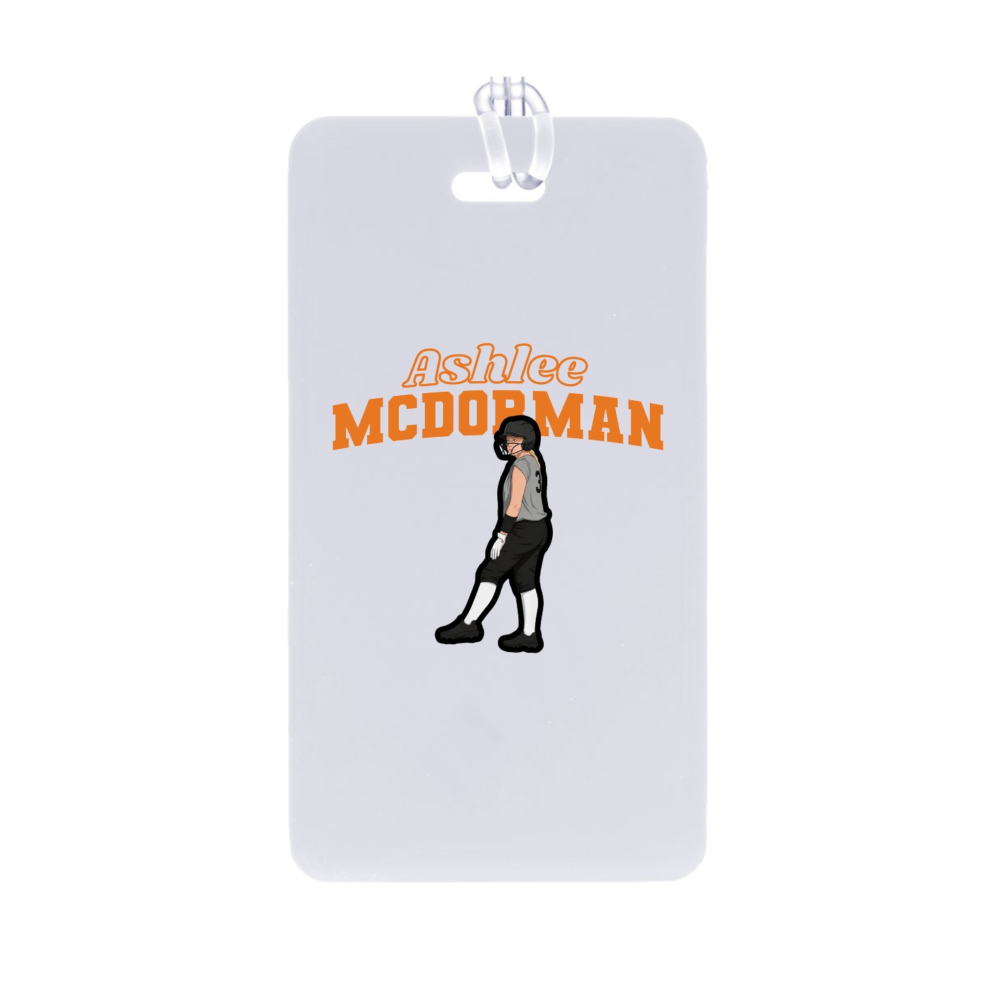 Bag Tag — Name Arch in Classic