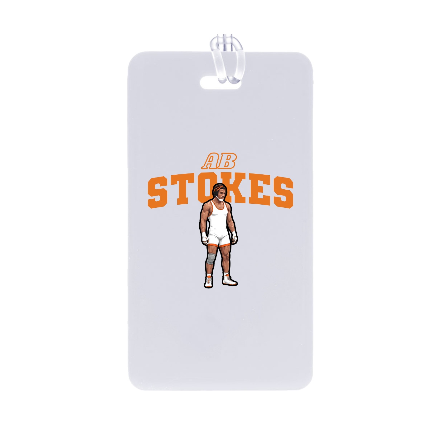 Bag Tag — Name Arch in Classic