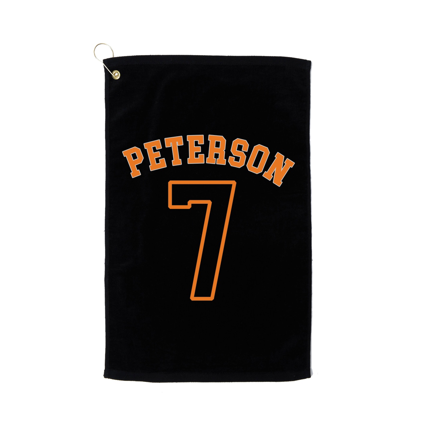 Golf Towel — Shirsey Arch in Black