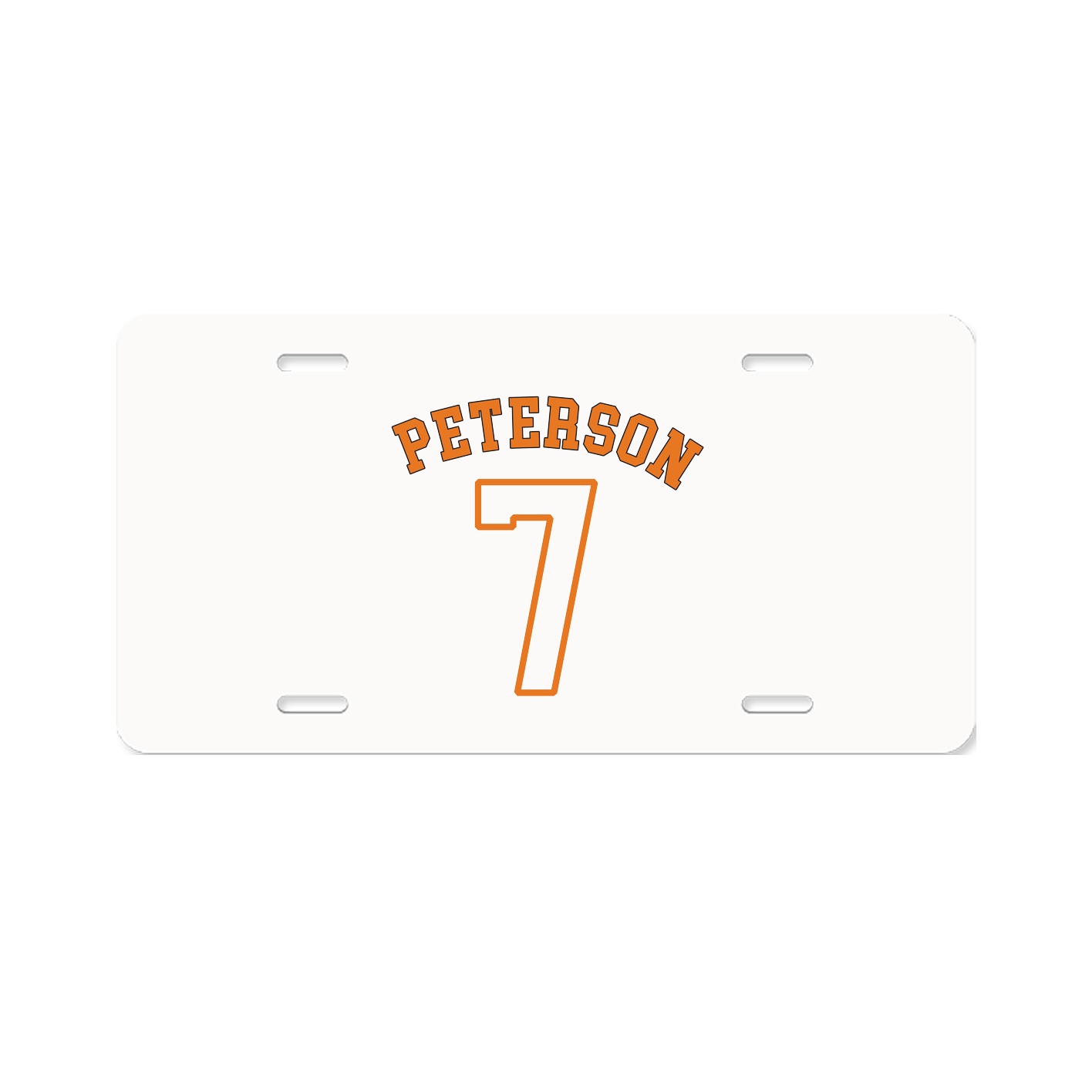 License Plate — Shirsey Arch in Classic