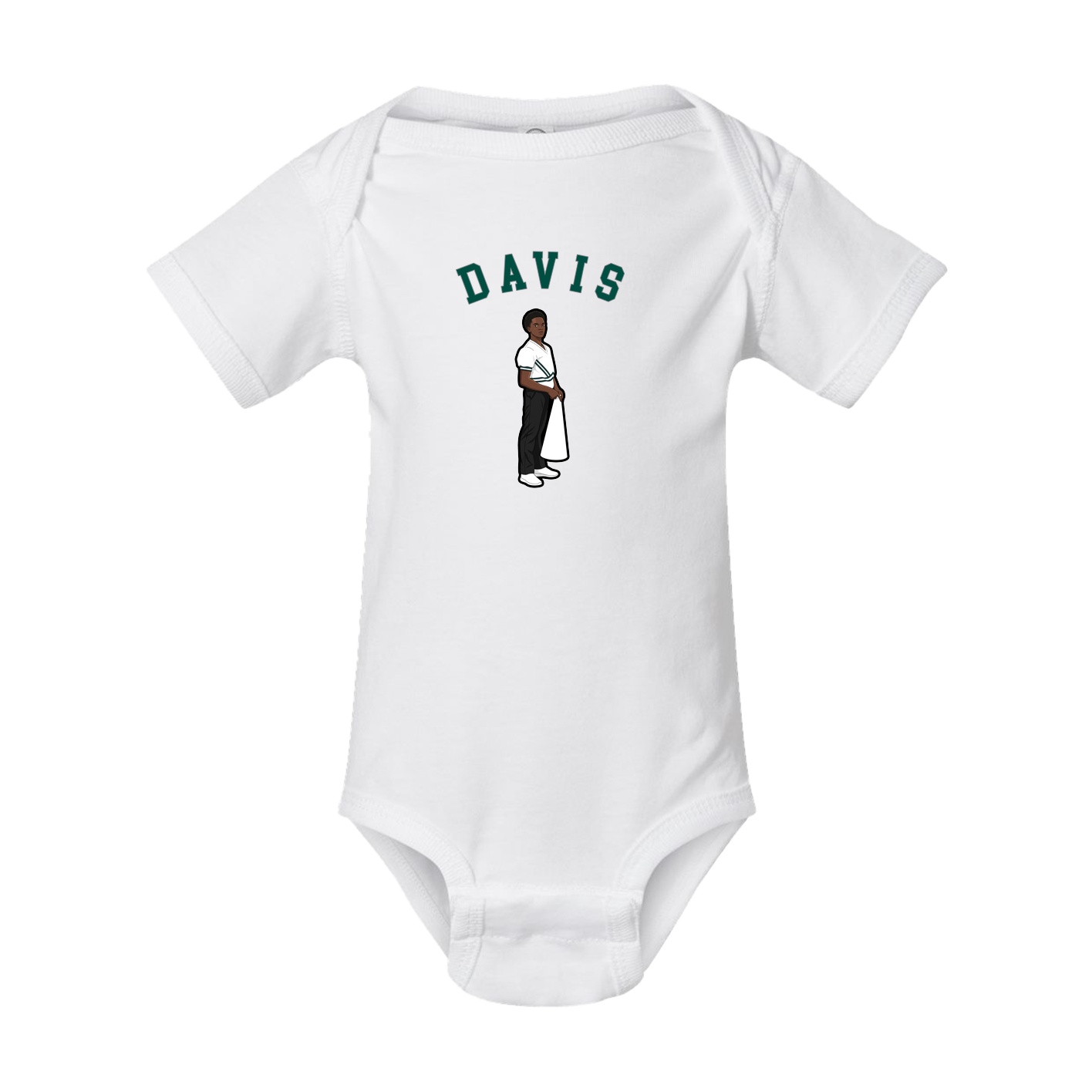 Baby Onesie — Shirsey Arch in White