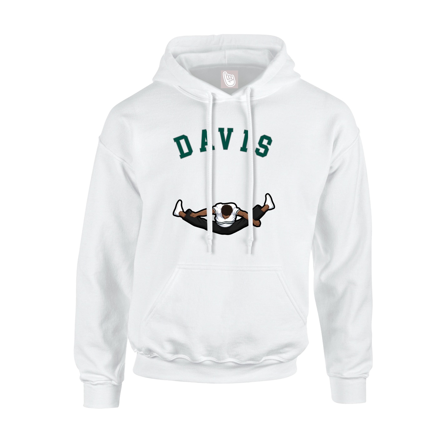 Hoodie — Shirsey Arch in White