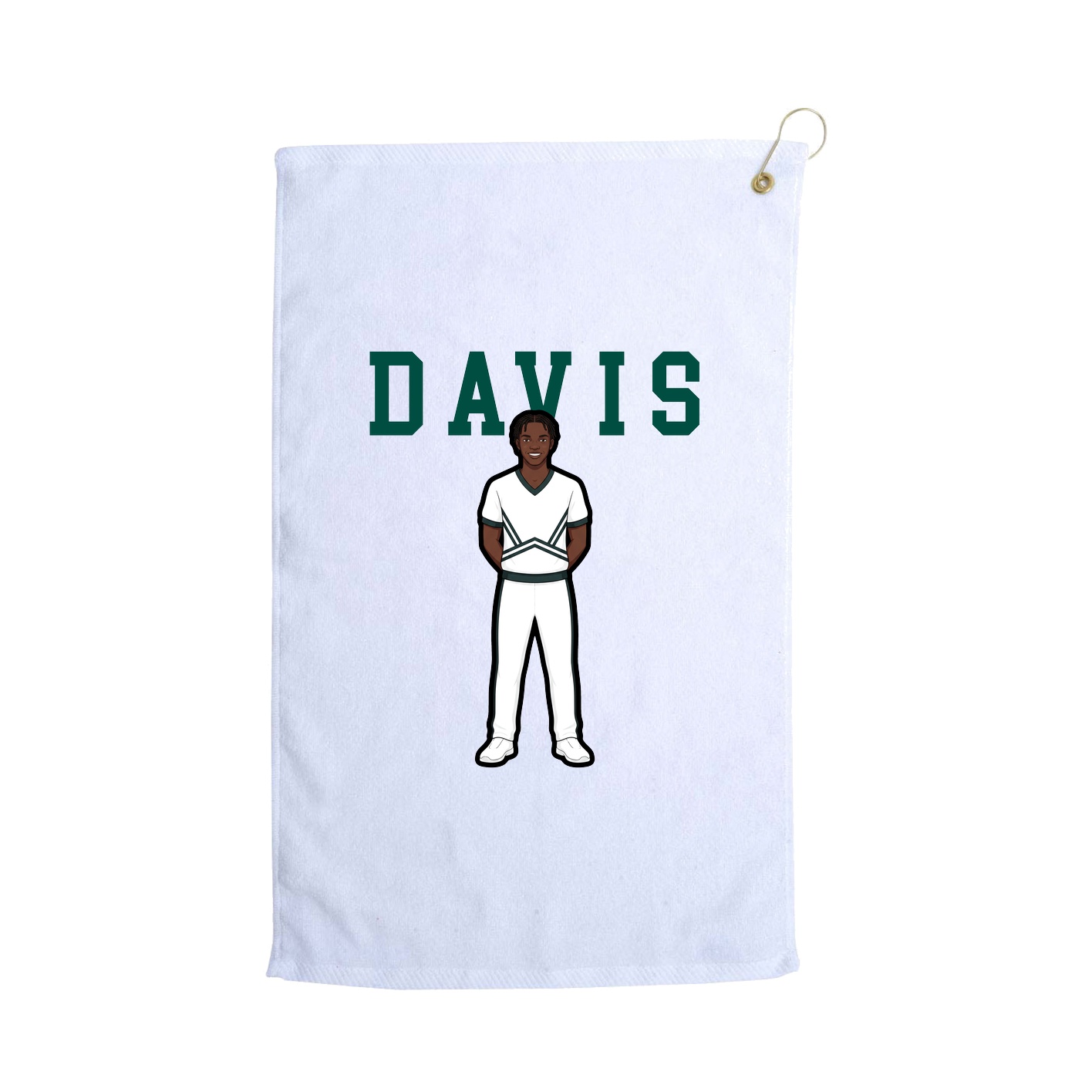 Golf Towel — Shirsey in White